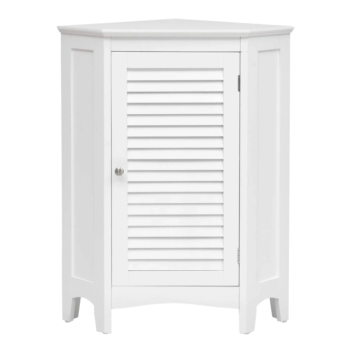Tangkula Corner Bathroom Cabinet with Single Shutter Door